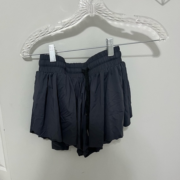 KeikiKona charcoal shorts - Size medium - lined - Picture 1 of 3